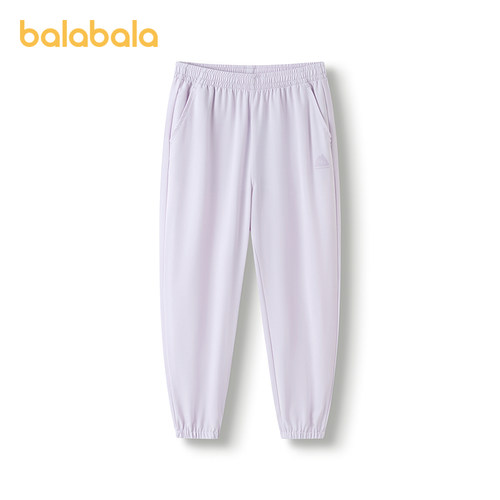 巴拉巴拉长裤男童女童速干束脚裤