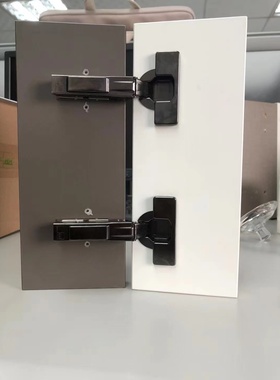 意大利进口FGV一字型底座阻尼缓冲铰链35杯枪黑色铰链