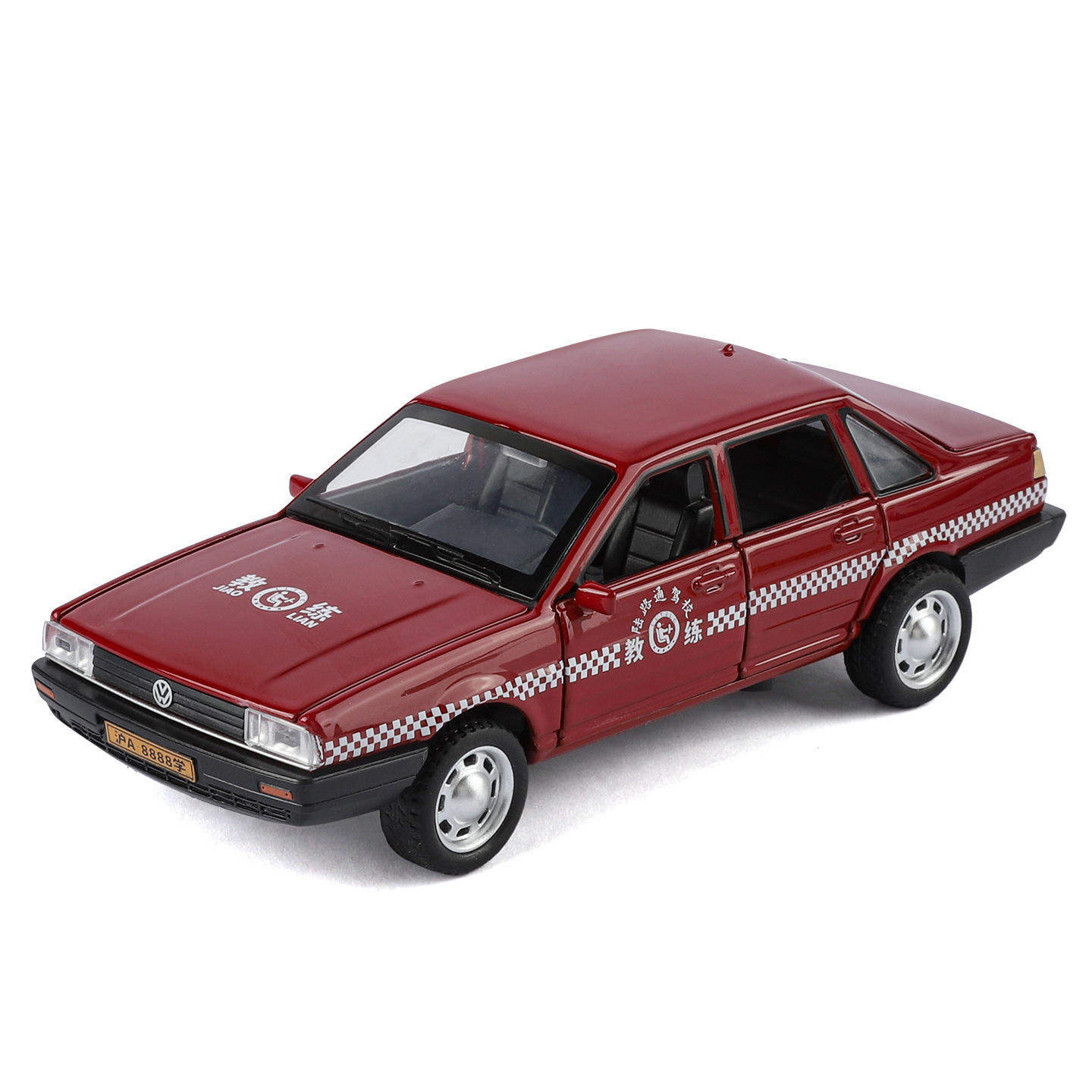 1:32大众桑塔纳教练车合金汽车模型灯光音效驾校摆件澄海超级产地,模玩/动漫/周边/娃圈三坑/桌游,火车/摩托/汽车模型,淘宝优惠券,粉丝福利购,淘宝优惠卷