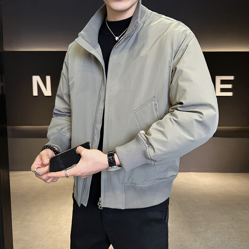 标50绒羽绒服男士休闲2025新款时尚外套男装B320-9807-P185,男装羽绒服,电商B320