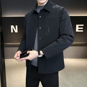 新标90绒 冬季轻薄羽绒服男士时尚保暖外套男装B320-5509-P195图片