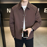春装翻领夹克男士休闲2026新款青年外套男装B320-2617-P125，男装夹克，电商B320