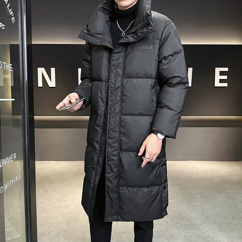 冬季长款羽绒服男士2025休闲青年时尚外套男B320-8810-P265,男装羽绒服,电商B320