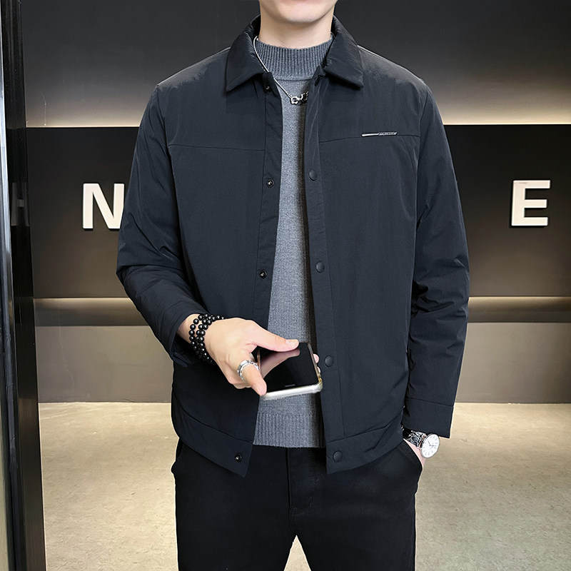 新标90绒冬季轻薄羽绒服男士时尚保暖外套男装B320-8888-P195,男装羽绒服,电商B320