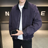 店主风牛仔夹克男士外套2025秋装新款夹克衫男装B320-8811-P145，男装工装外套，电商B320