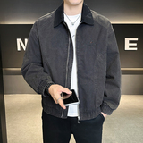 店主风牛仔夹克男士外套2025秋装新款夹克衫男装B320-8811-P145，男装工装外套，电商B320