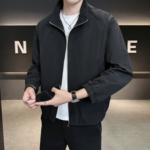 店主风立领夹克男士休闲时尚2025秋装新款男外套B320-85979-P135