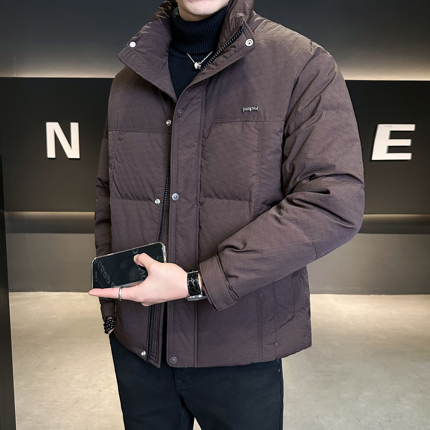 标50绒羽绒服男士2025新款时尚保暖冬季外套男B320-6635-P225,男装羽绒服,电商B320 标50绒羽绒服男士2025新款时尚保暖冬季外套男B320-6635-P225,男装羽绒服,电商B320