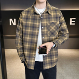 2026春季100纯棉休闲衬衫夹克男士外套B320-5892-P110，男装夹克，电商B320