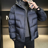 新标90绒冬季连帽羽绒服男外套B320-5583-P380有成衣报告，男装羽绒服，电商B320