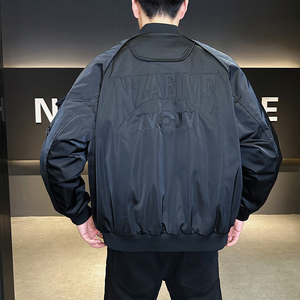 店主风冬季飞行服棉衣男士2025新款保暖外套男装B320-3313-P130图片