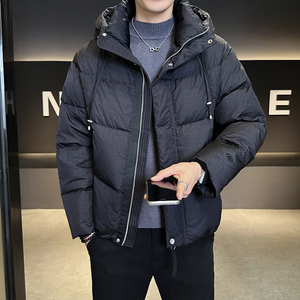 新标90绒 连帽羽绒服男士2025新款保暖外套男装B320-9901-P285图片