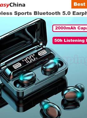 TWS Bluetooth 5.0 Earbuds Wireless Headsets Sports Earphones