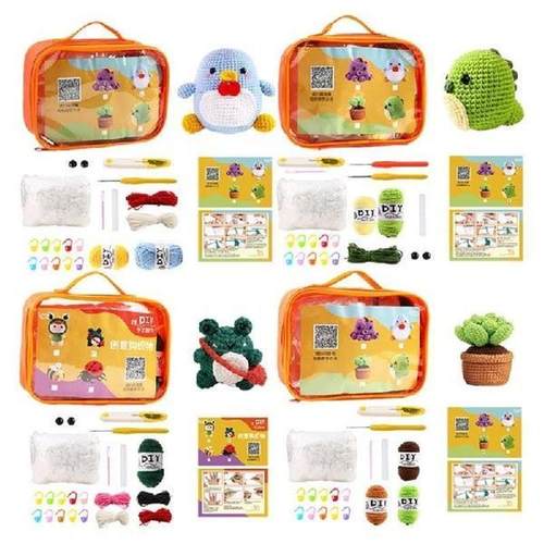 Woobles Crochet Kit For Beginners Knitting Kit With Animal