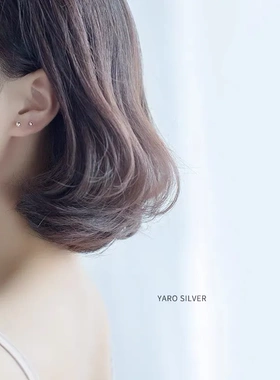 足银990迷你耳钉珠1.5mm 养耳睡觉不用摘耳钉直播爆款