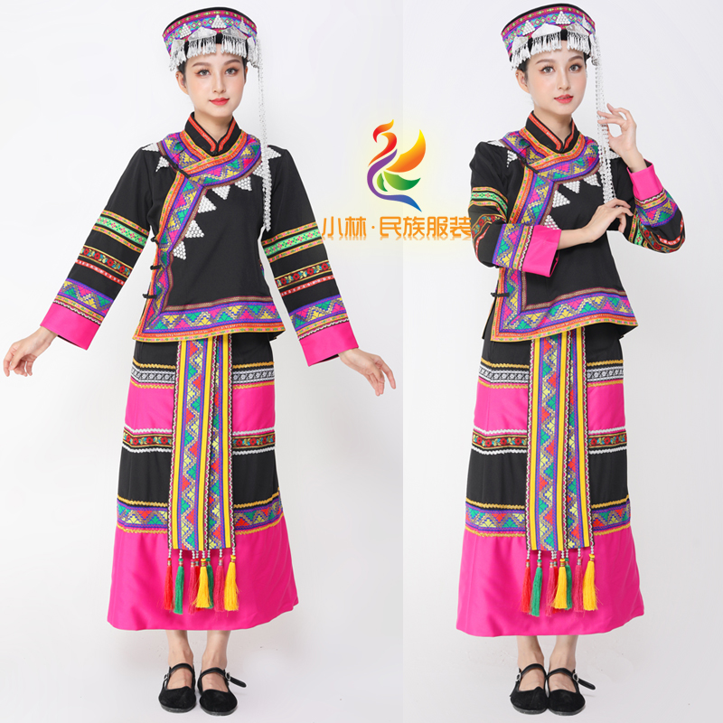 拉祜族成人款筒裙女装