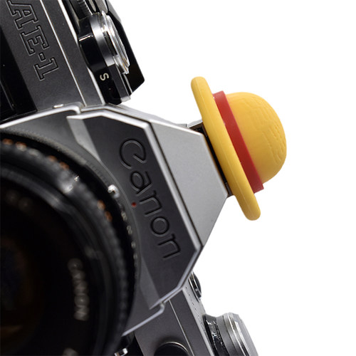 旅行计划相机热靴盖卡通软胶帽子