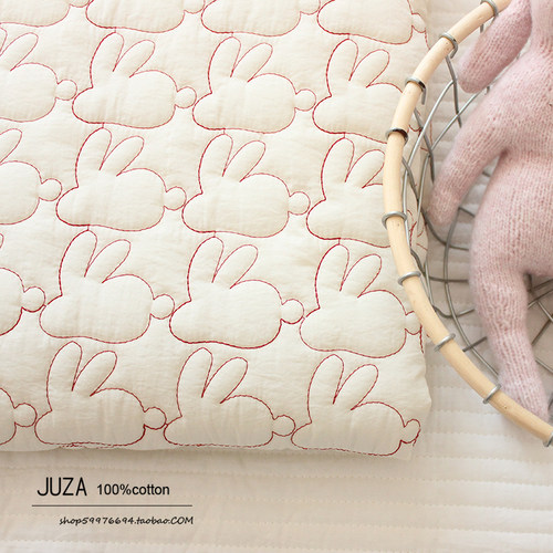 桔家绗缝羽绒手工衣服日韩