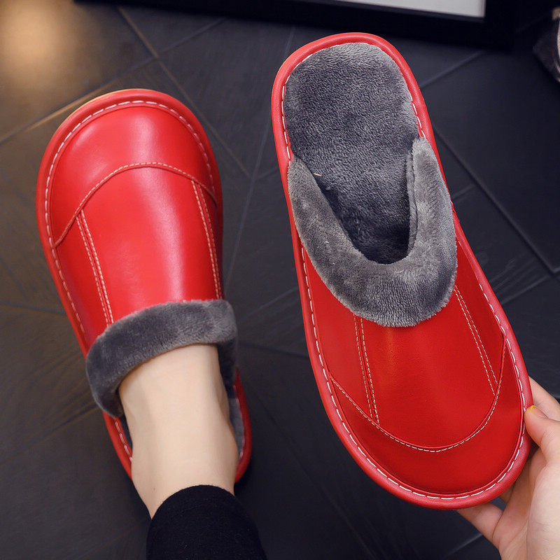 秋冬季真皮棉拖鞋女居家情侣家用室内防滑加绒保暖羊皮毛拖鞋男士,居家布艺,居家棉拖/棉鞋,淘宝优惠券,粉丝福利购,淘宝优惠卷