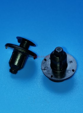 环保尼龙黑色 子母卡扣,塑料扣,膨胀铆钉GA-C1714-01,插扣,胶钉扣