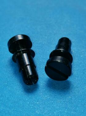 黑色螺牙可拆式铆钉GSCR5103B,子母膨胀钉安装孔5.8板厚6.5~7.5MM