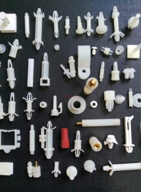 尼龙本色水滴型间隔柱,变频器支撑柱IC定位隔离柱GSP-MDL-1/2系列