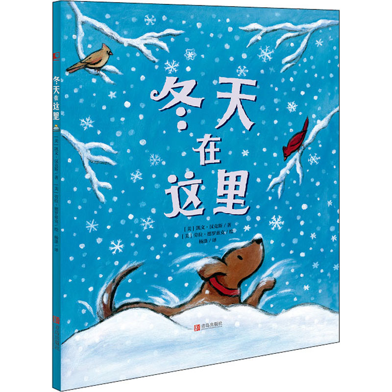 冬天在这里 青岛出版社 (美)凯文·汉克斯 著 杨涤 译 (美)劳拉·德罗兹克 绘