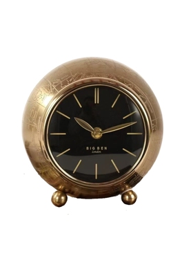 印度进口复古桌面玄关艺术摆件样板间卧室装饰台钟个性手工做旧钟