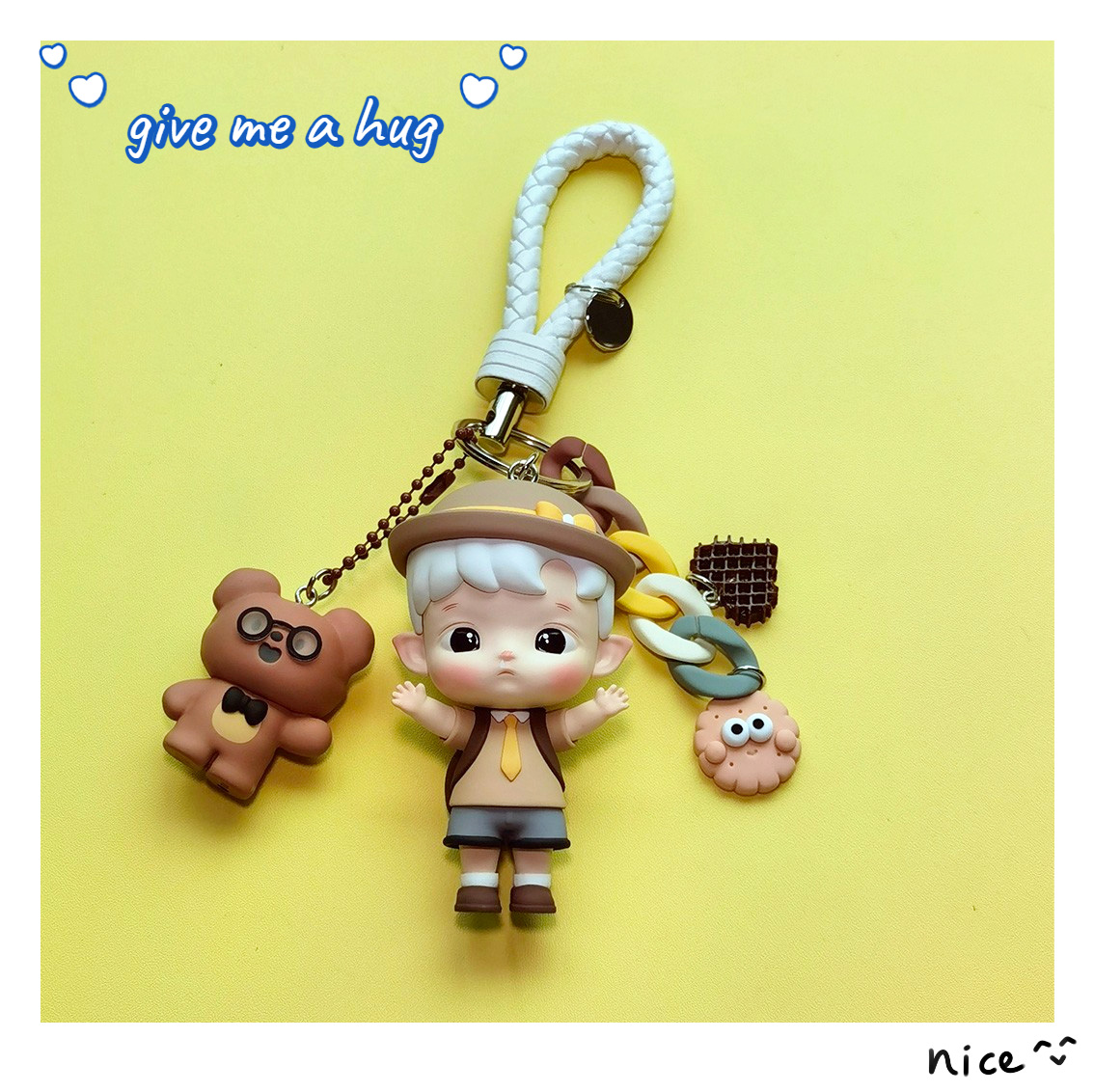 haci盲盒原创pvc包挂件车钥匙扣