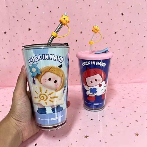 瑞幸YOYO联名PP杯diy改造材料包