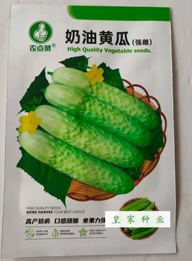 合丰种业奶油黄瓜种籽强雌性水果短棒型黄瓜种子顺直耐低温春秋播