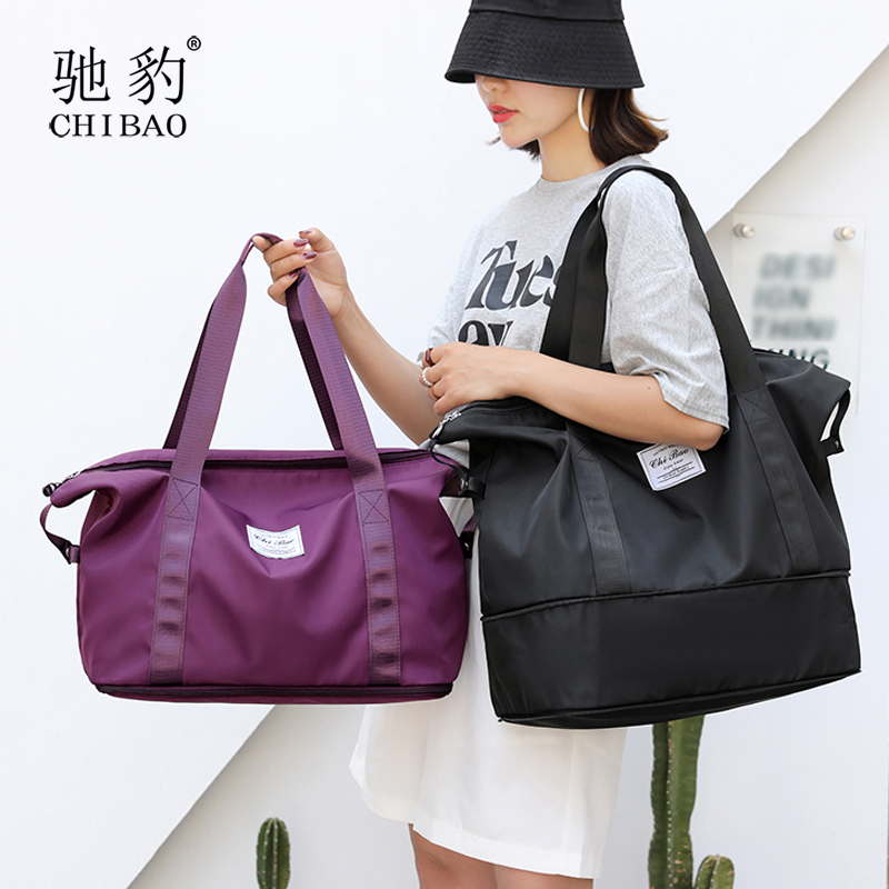 手提短途轻便出差单肩学生旅行包
