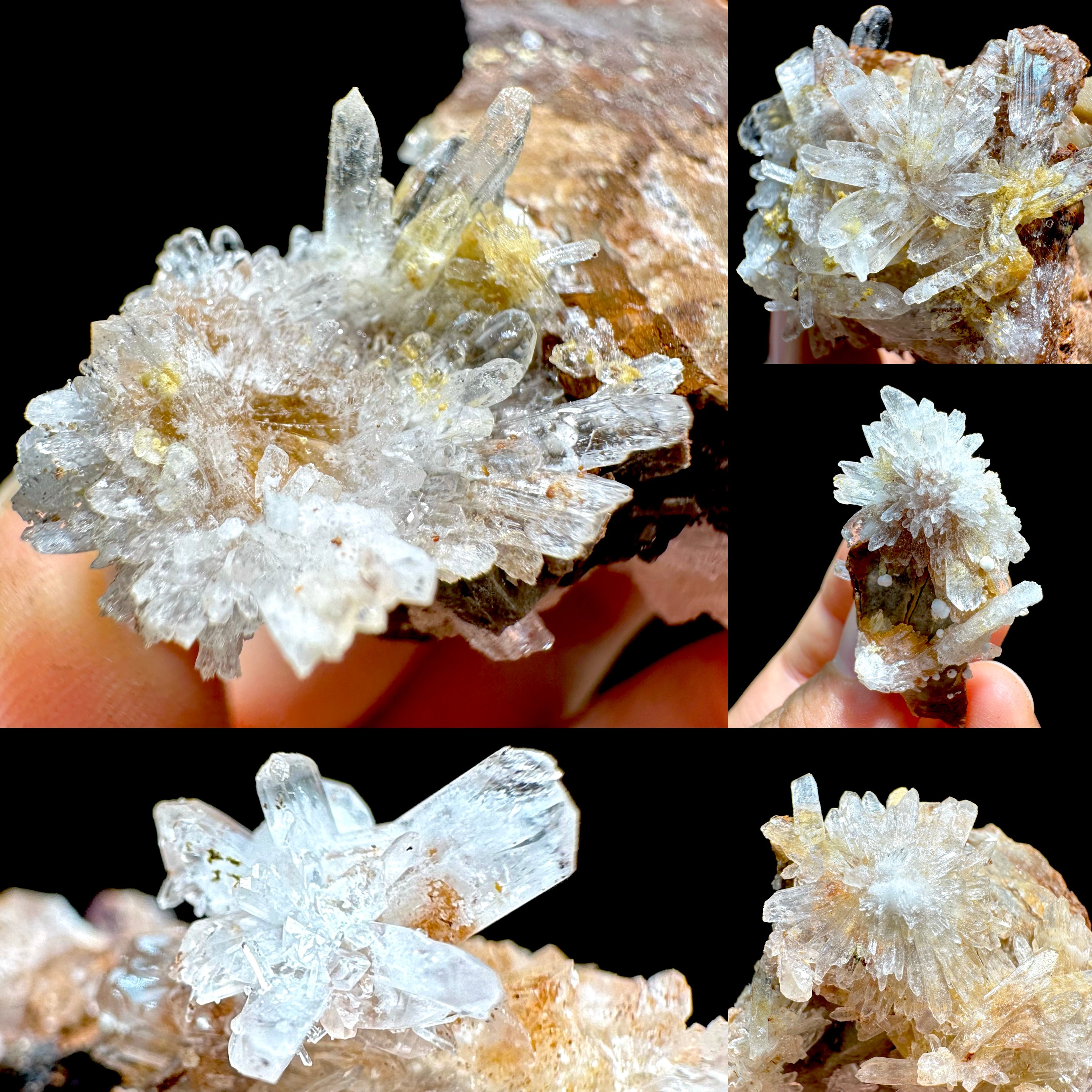 花状氟铝石膏 天然矿物晶体矿石标本原石宝石奇石摆件观赏石收藏