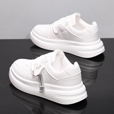 麦昆真皮小白鞋男鞋秋冬情侣板鞋