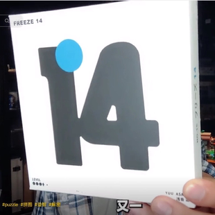 asaka拼图 Puzzle Freeze GM同款 拼图高难度 14冻结14片拼图 yuu
