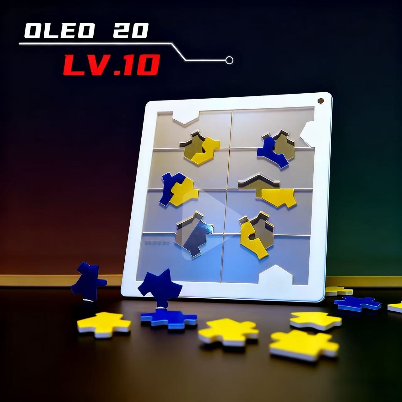 OLEN 20新 yuu asaka变态难拼图GM同款Puzzle 拼图10级难度烧脑