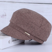 中老年人帽子女士春秋鸭舌帽薄款 短檐妈妈软布帽老太太奶奶贝雷帽