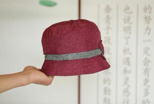 春秋中年休闲女帽老太太奶奶盆帽春季老人布帽中老年人妈妈帽子薄