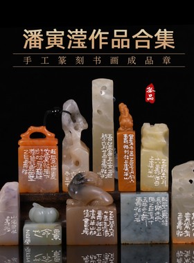 潘寅滢作品合集七手工篆刻藏书章篆刻章写意成品章礼品印章赠送礼