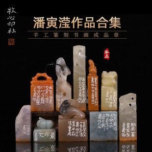 潘寅滢作品合集七手工篆刻藏书章篆刻章写意成品章礼品印章赠送礼