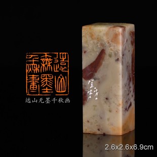远山无墨千秋画 清 林则徐 林则徐全集 杨金榜 手工篆刻成品章书