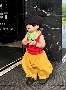 LBQ原创童装   廓形裤(两色入)