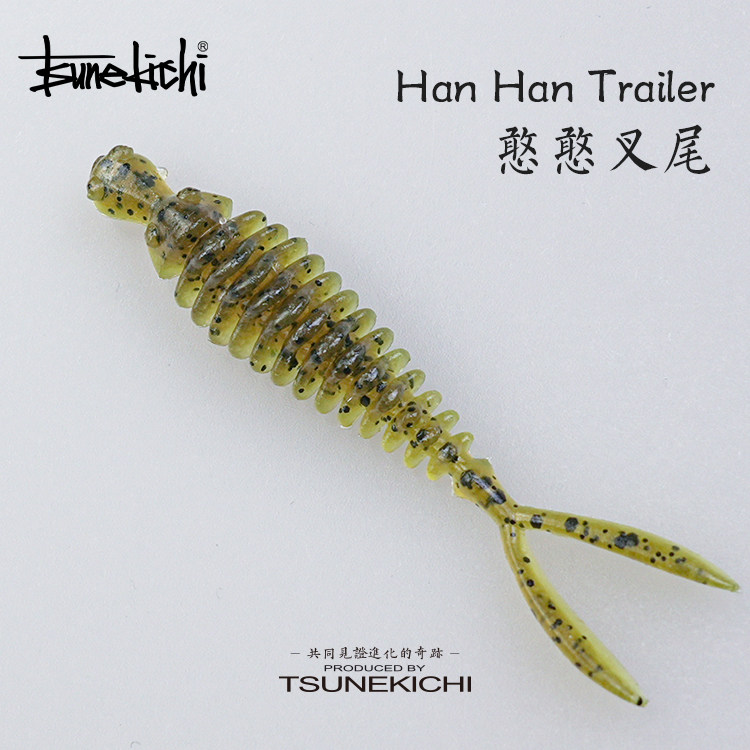 常吉憨憨的叉尾JIG拖尾倒钓