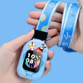 适用小天才W2127AC儿童电话手表Q1表带Z2y挂脖套保护壳吊袋宽绳子