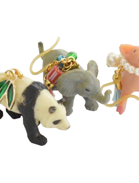 日本gargle猪有耳洞耳钉耳饰品