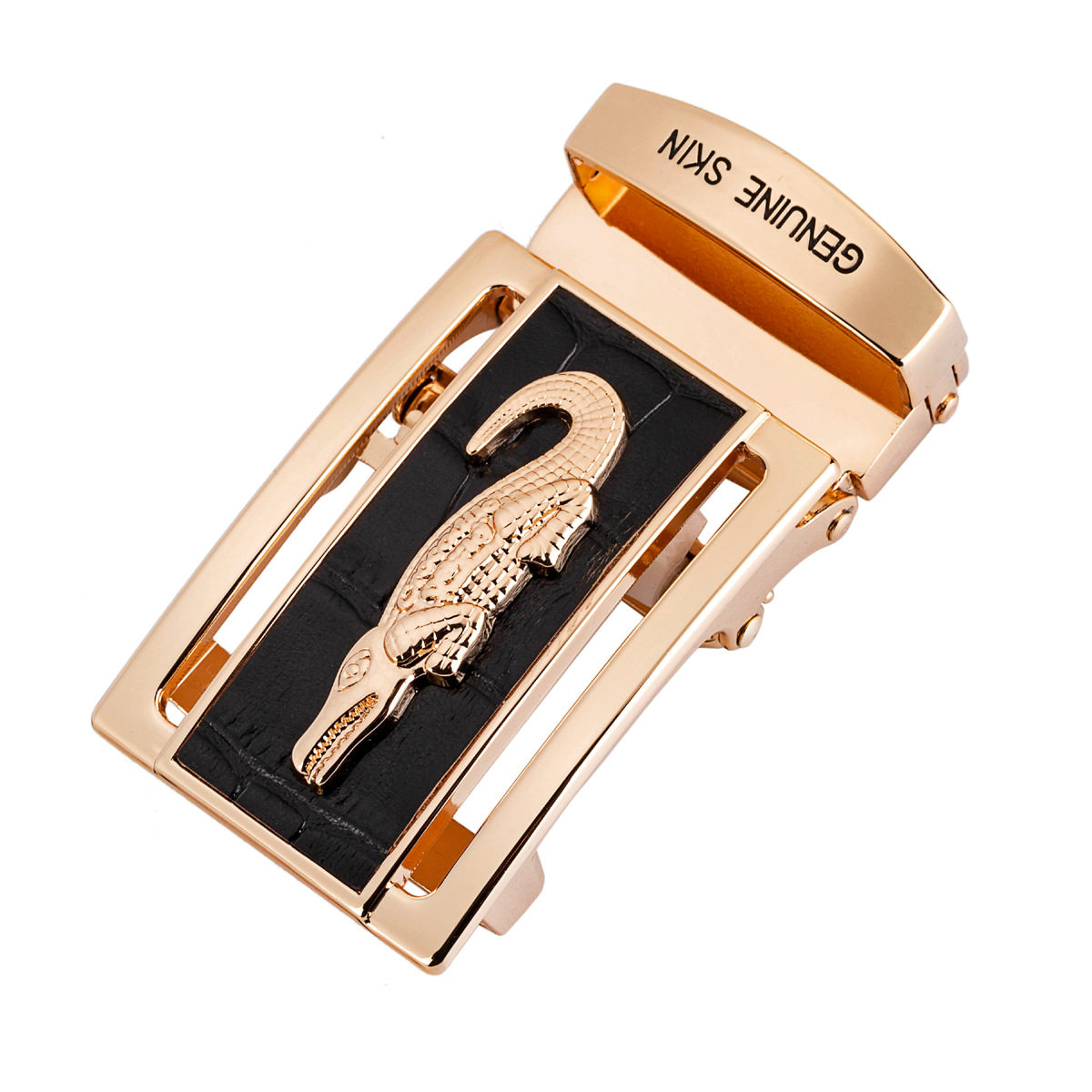 男士泰国鳄鱼腰带头贴皮无孔无卡槽合金皮带头3.8滚轴无牙扣高档,服饰配件/皮带/帽子/围巾,皮带扣,淘宝优惠券,粉丝福利购,淘宝优惠卷