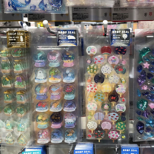透明手账滴胶装饰贴纸手机平板