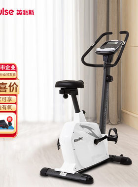 英派斯家用立式健身车磁控磁阻室内运动器材静音安全阻力JC130