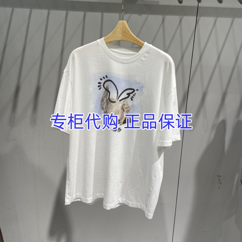 JNBY江南布衣国内专柜正品代购2025夏季全棉短袖T恤5P4112720-595