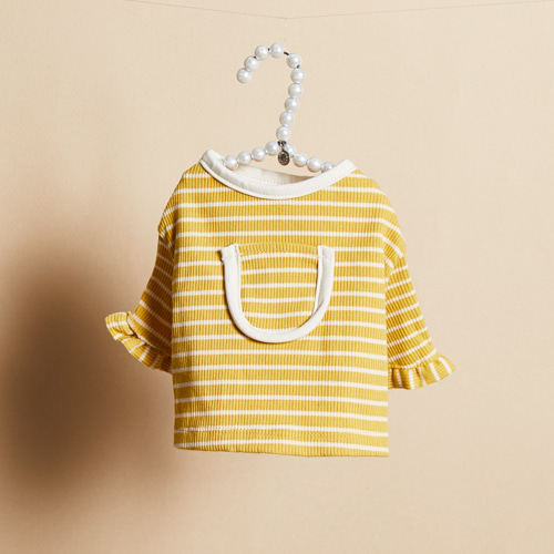 燕子萌宠屋韩国代购louisdog猫狗可爱条纹胸背上衣小型犬狗狗衣服